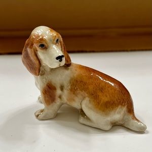 2002 Sam Club Porcelain Santa Scene Family‎ Dog Replacement Grandeur Noel 3”